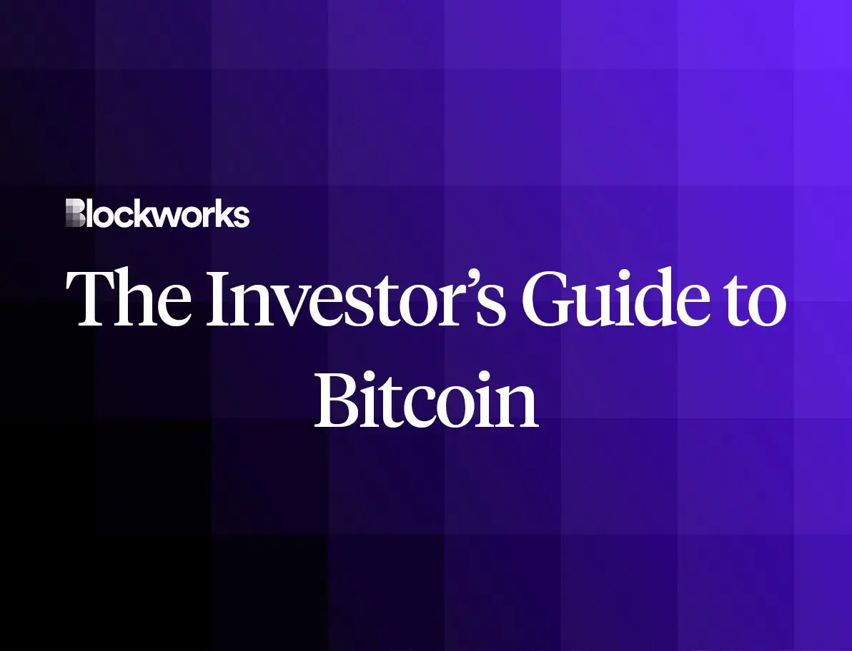 The Investor's Guide to Bitcoin