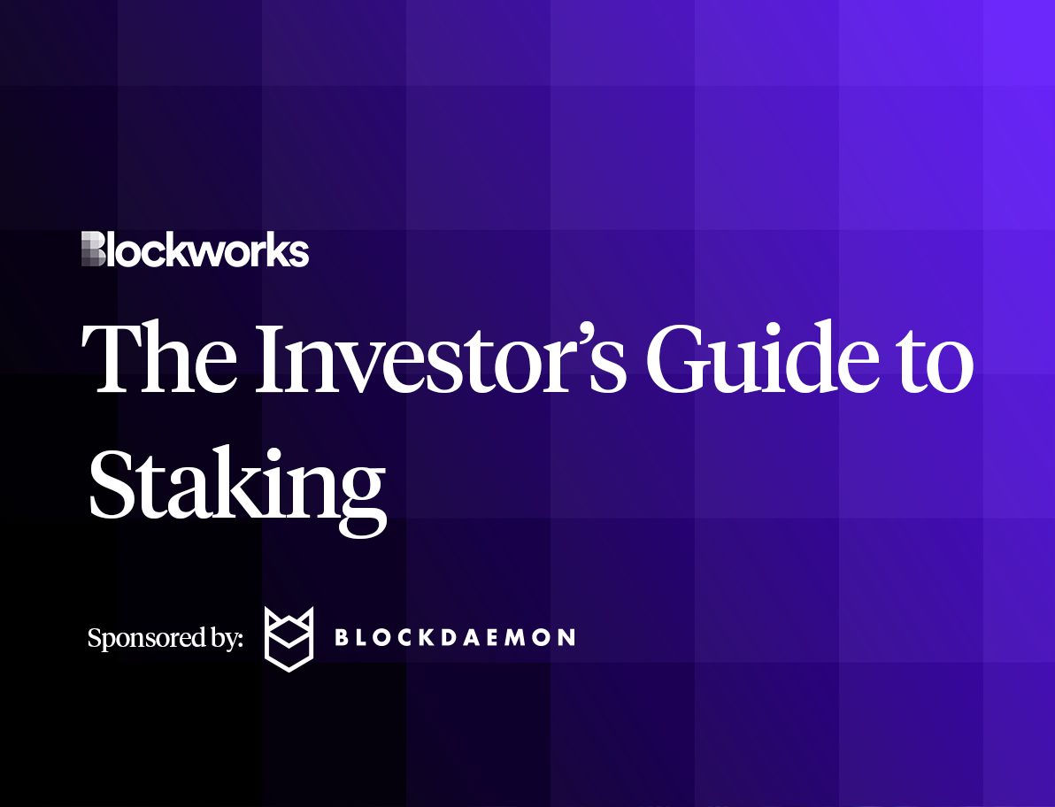 The Investor's Guide to Staking